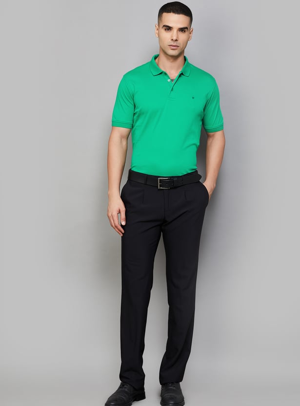 LOUIS PHILIPPE Solid Polo T-shirt