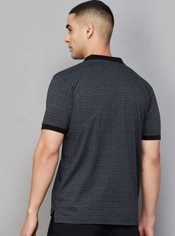 LOUIS PHILIPPE Printed Polo T-shirt