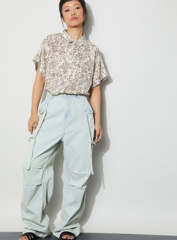 GINGER Animal Printed Shirt