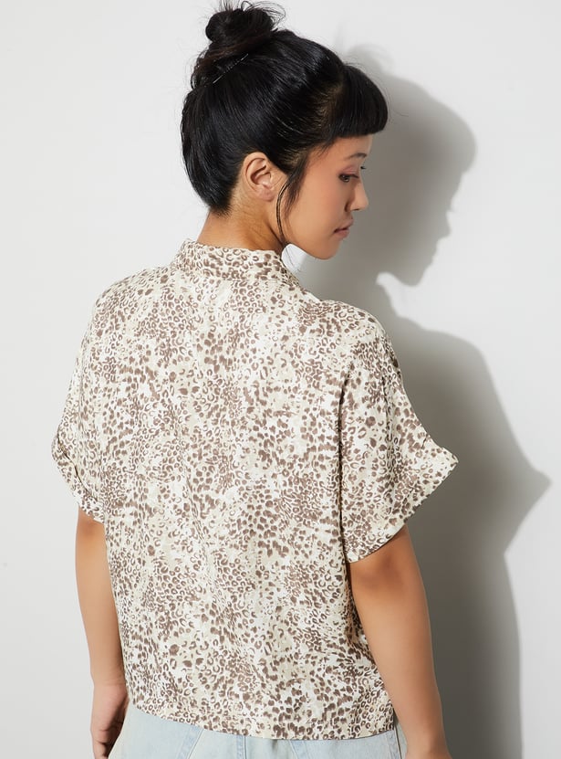 GINGER Animal Printed Shirt