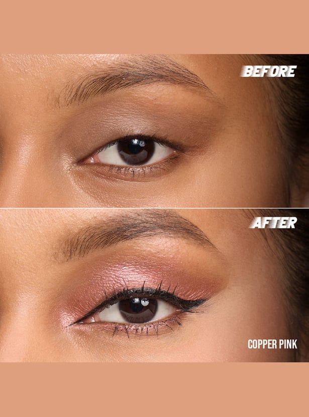 KIRO BEAUTY 3-in-1 Eye Stack - Copper Pink Metallic & Matte Trio - 12.5g