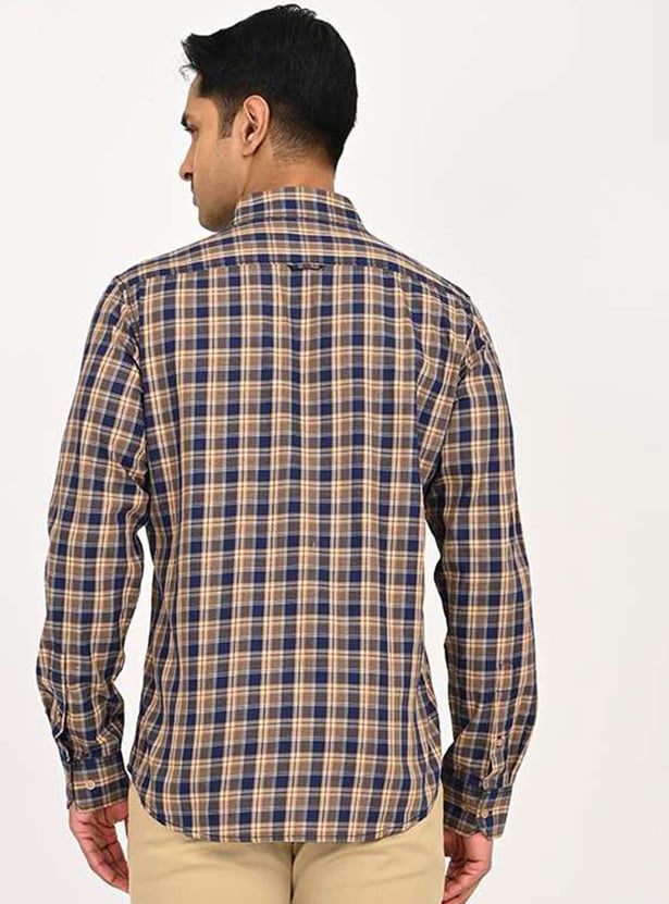 INDIAN TERRAIN Checked Classic Fit Shirt
