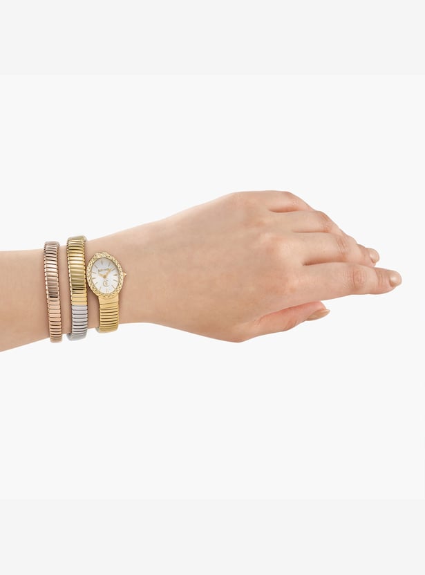 JUST CAVALLI Sognia Embellished Analog Watch - JC1L391M0065