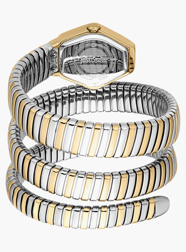 JUST CAVALLI Romina Spiral Bracelet Watch-JC1L395M0055