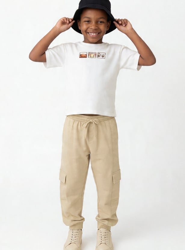 FAME FOREVER Boys Solid Joggers