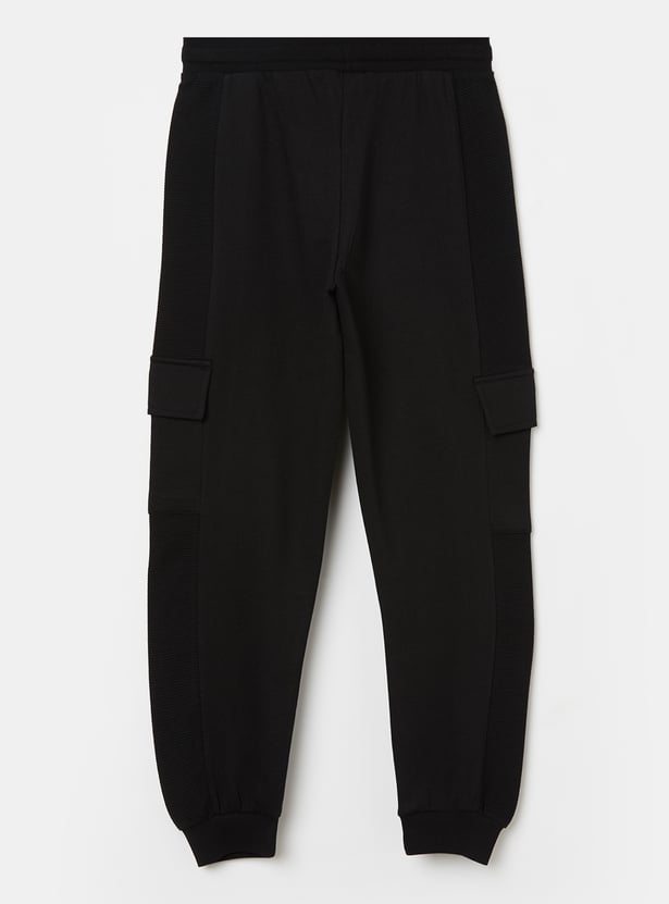 FAME FOREVER Boys Solid Track Pants