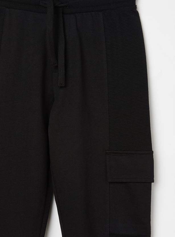 FAME FOREVER Boys Solid Track Pants