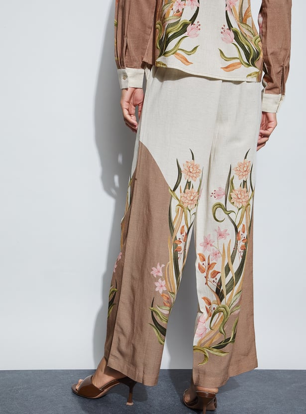 CODE Printed Trousers