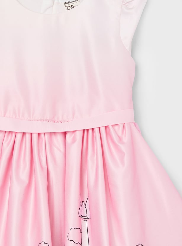 FAME FOREVER Girls Minnie Mouse Bubble Dress