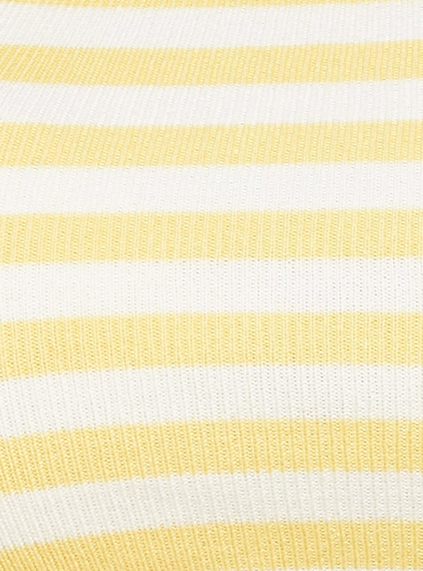 ONLY Striped Crop Top