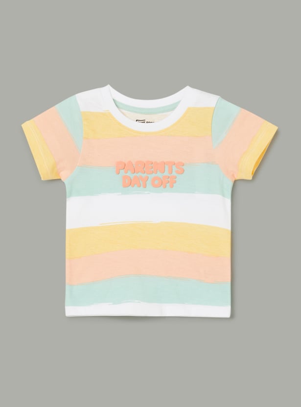 FAME FOREVER Boys Striped T-shirt