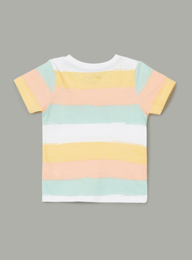 FAME FOREVER Boys Striped T-shirt