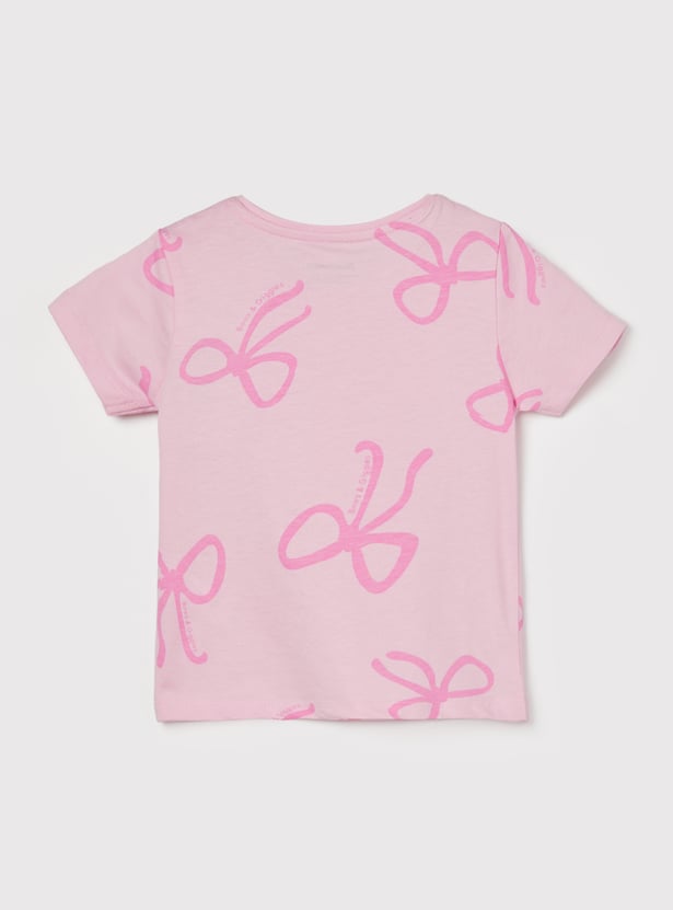 FAME FOREVER Girls Printed T-shirt