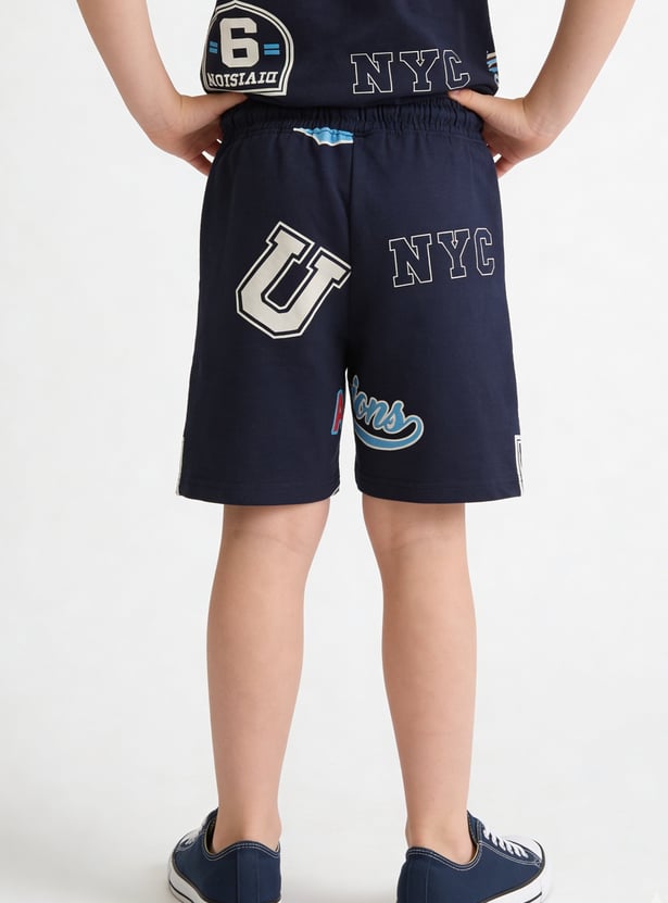 FAME FOREVER Boys Graphic Print Regular Shorts