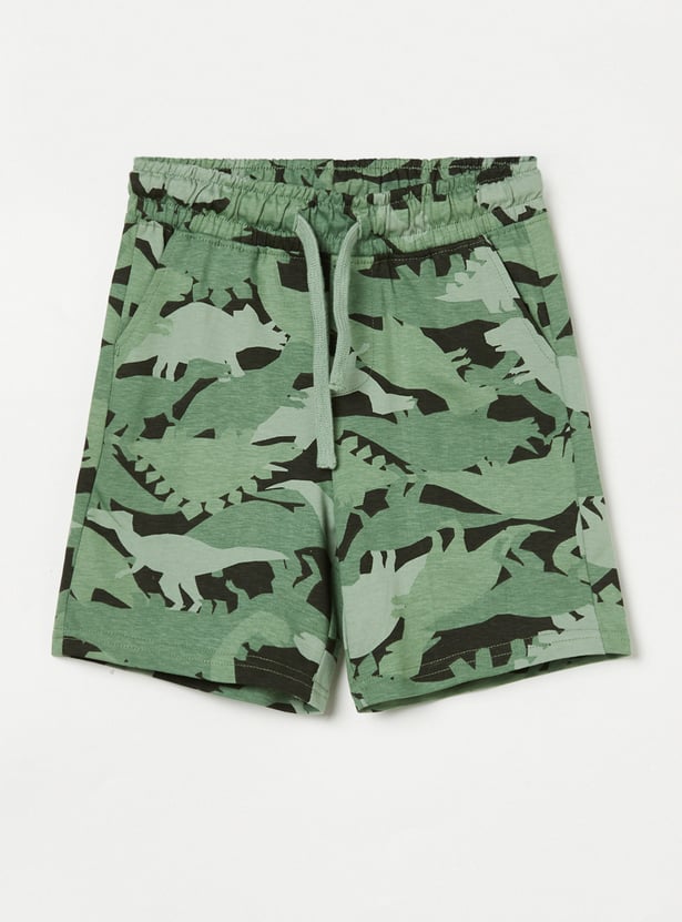 FAME FOREVER Boys Graphic Print Shorts