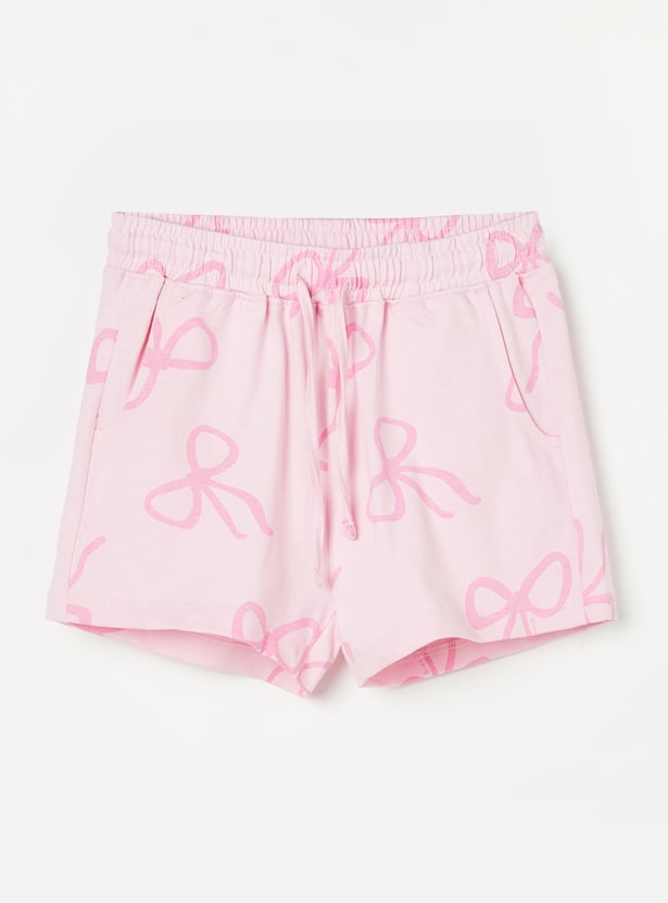 FAME FOREVER Girls Printed Shorts