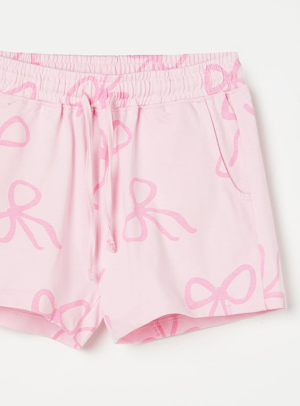 FAME FOREVER Girls Printed Shorts