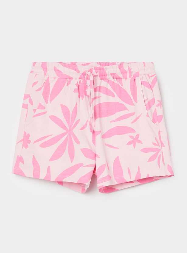 FAME FOREVER Girls Printed Shorts