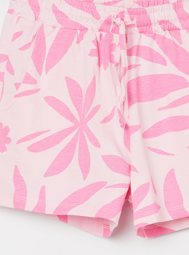FAME FOREVER Girls Printed Shorts