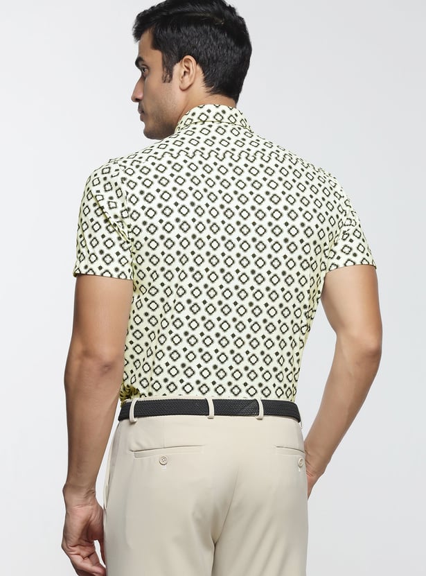 BLACKBERRYS Printed Slim Fit Formal Shirt