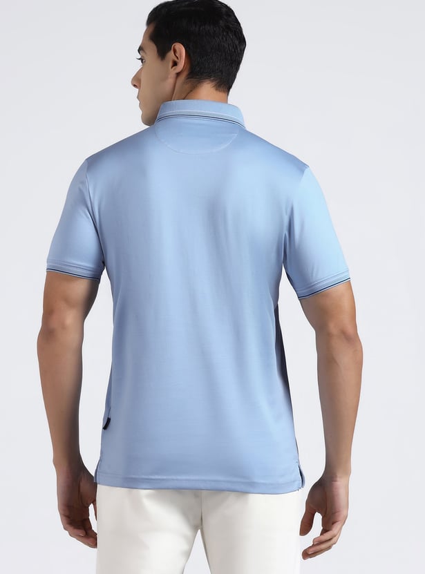 BLACKBERRYS Solid Slim Fit Polo T-shirt