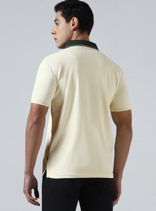 BLACKBERRYS Solid Polo T-shirt