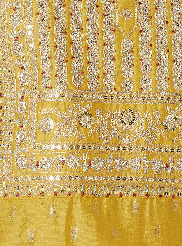 MELANGE Embroidered Straight Kurta