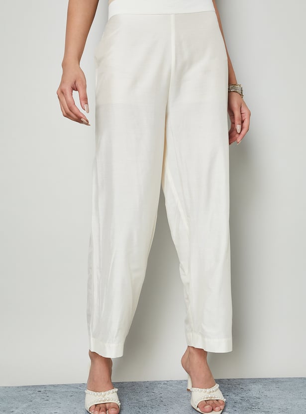 MELANGE Solid Palazzos