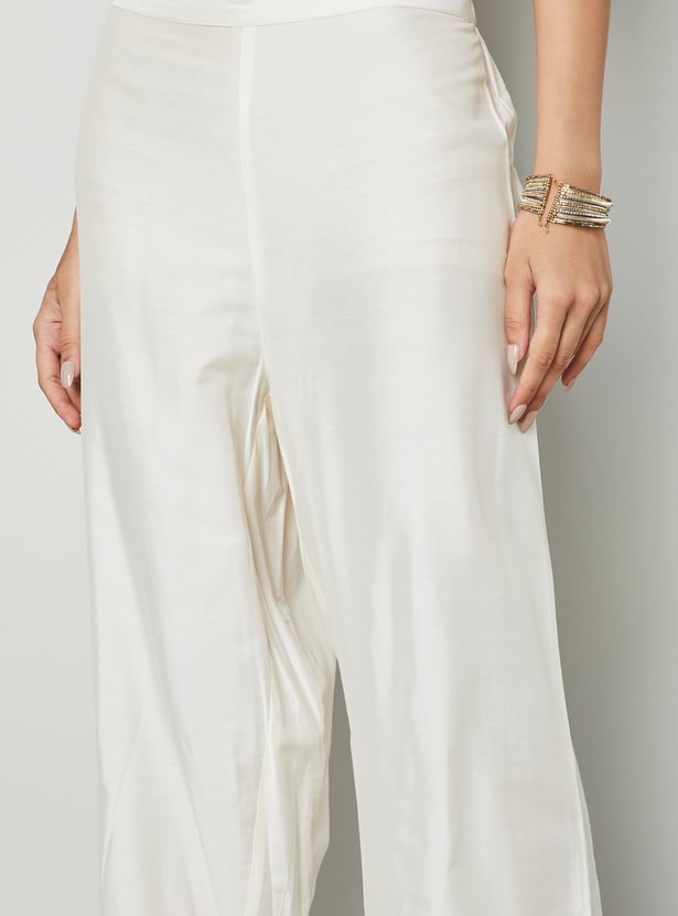 MELANGE Solid Palazzos