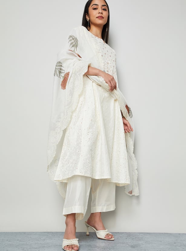 MELANGE Solid Palazzos
