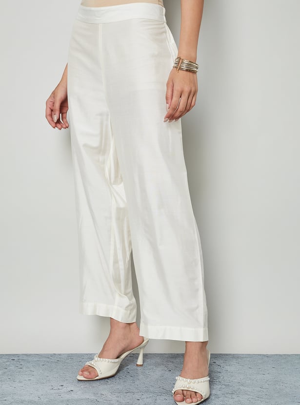 MELANGE Solid Palazzos