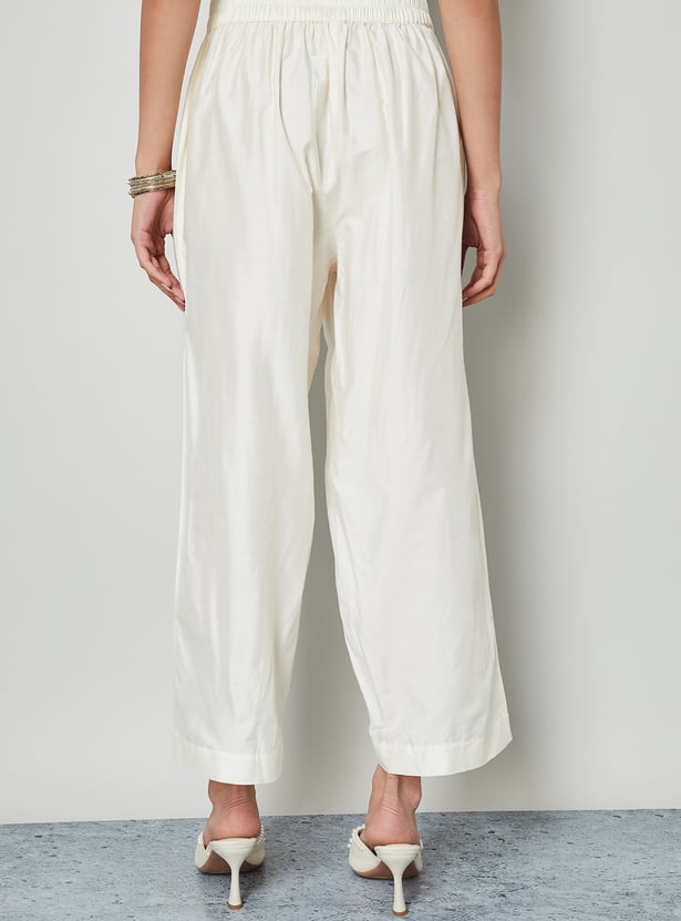 MELANGE Solid Palazzos
