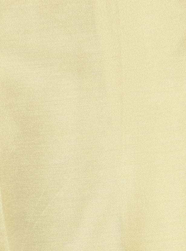 MELANGE Lace Hem Palazzos