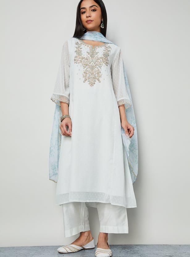 MELANGE Solid Palazzos