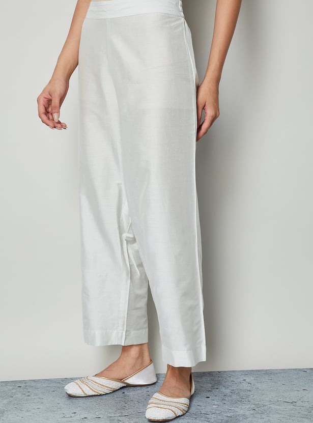 MELANGE Solid Palazzos