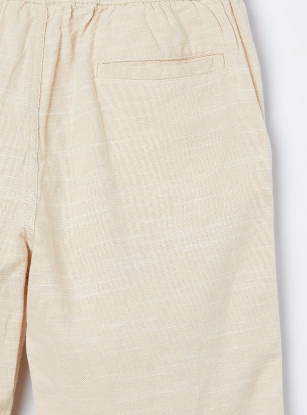 FAME FOREVER Boys Textured Regular Shorts