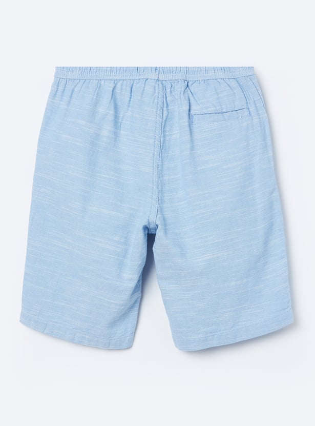 FAME FOREVER Boys Textured Regular Shorts