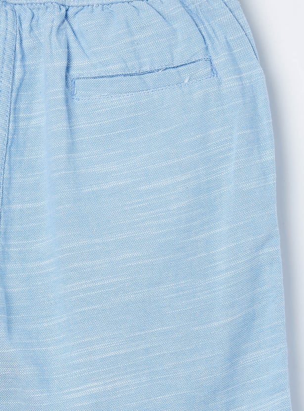 FAME FOREVER Boys Textured Regular Shorts