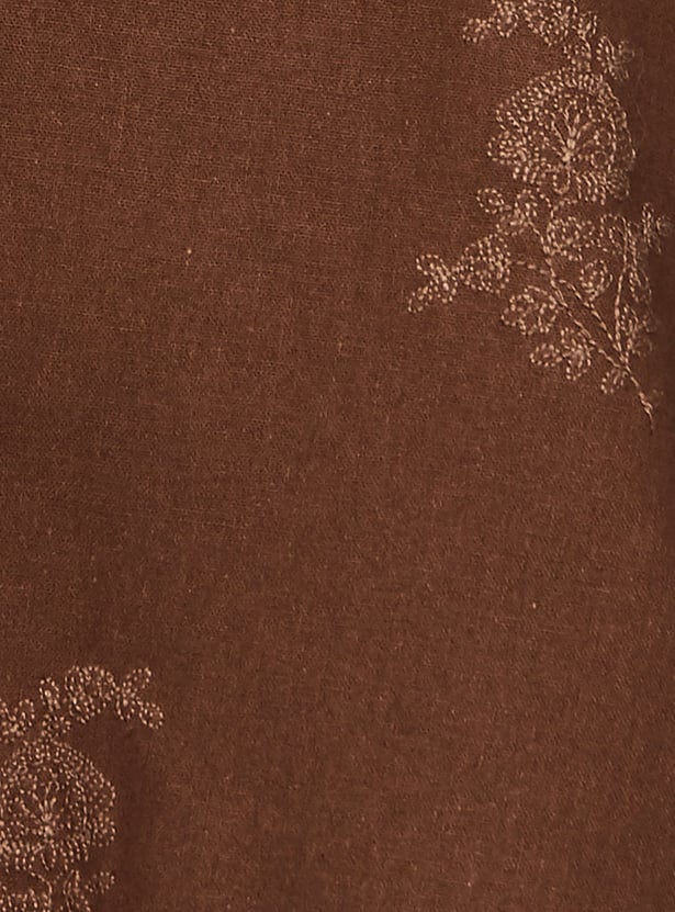 SPAN Embroidered Kurti Set