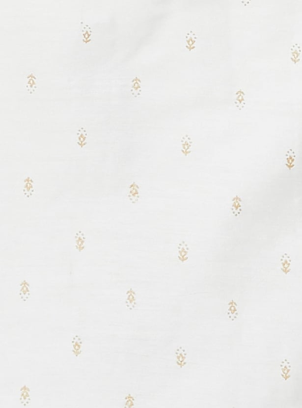 SPAN Printed Straight Kurta Set