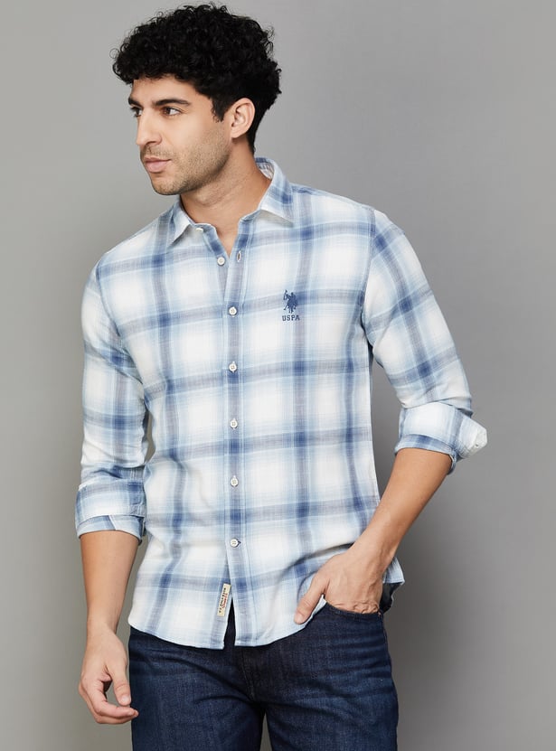 US POLO ASSN Checked Regular Fit Shirt