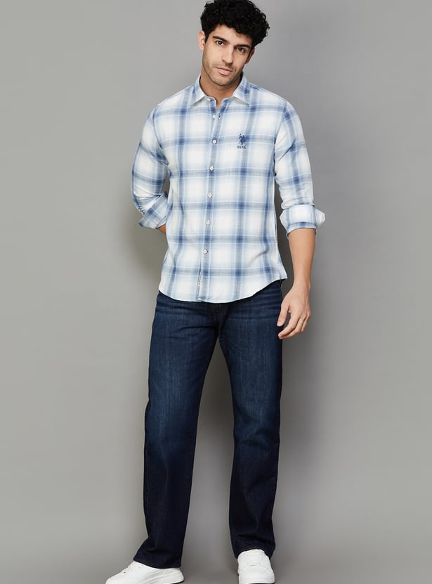 US POLO ASSN Checked Regular Fit Shirt