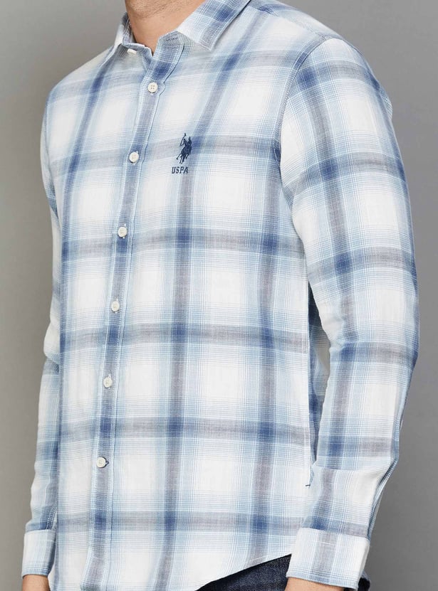 US POLO ASSN Checked Regular Fit Shirt