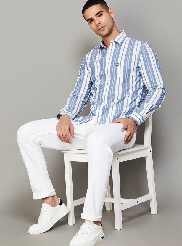 US POLO ASSN Striped Regular Fit Shirt