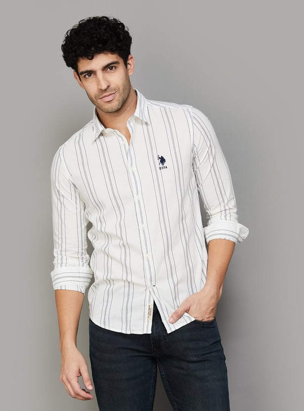US POLO ASSN Striped Regular Fit Shirt