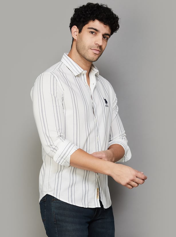 US POLO ASSN Striped Regular Fit Shirt