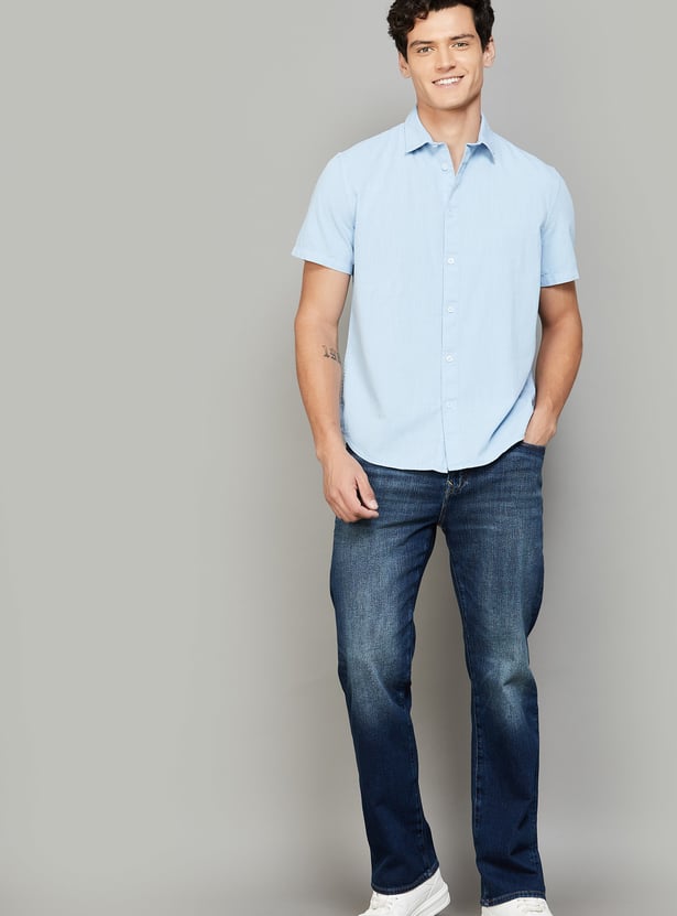 CELIO Solid Regular Fit Shirt