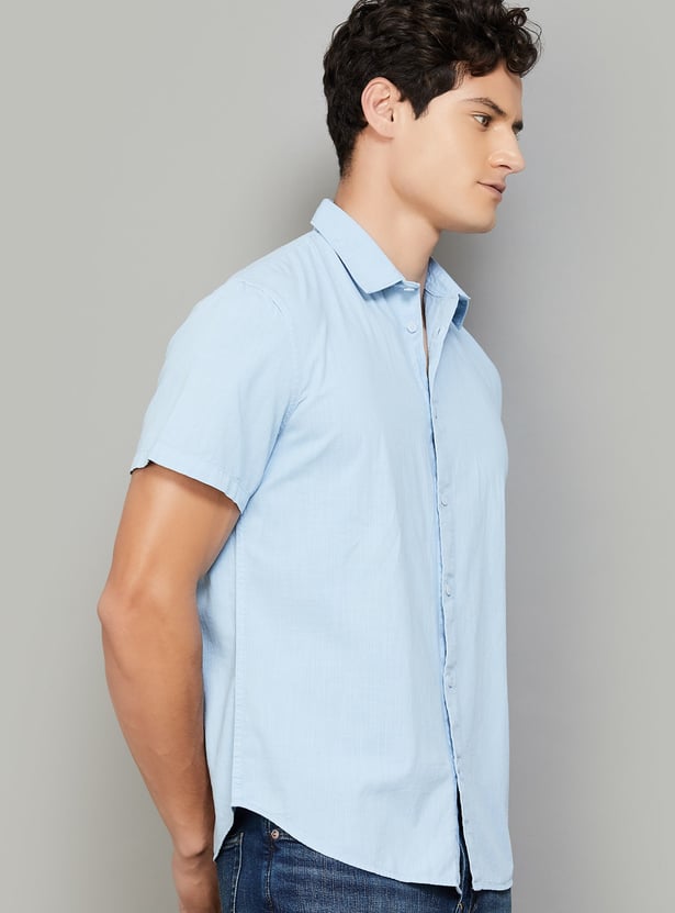 CELIO Solid Regular Fit Shirt