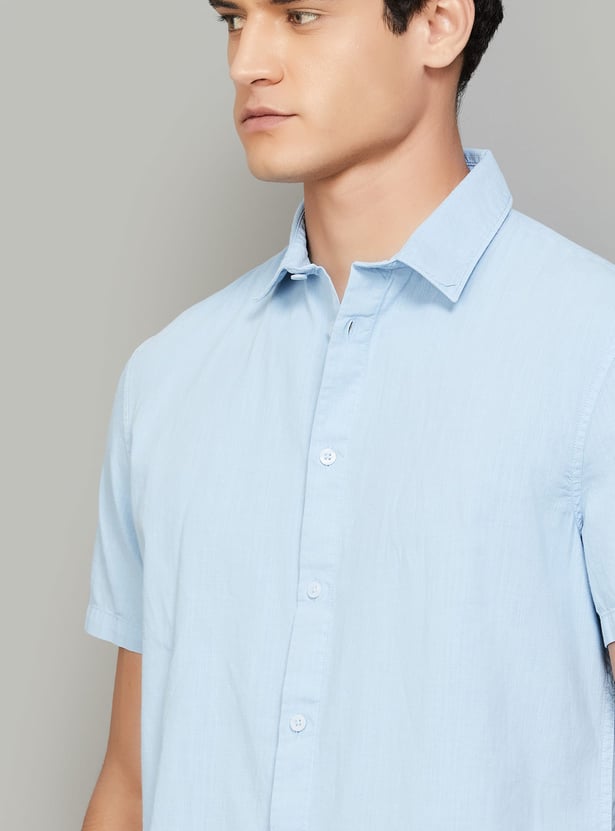 CELIO Solid Regular Fit Shirt