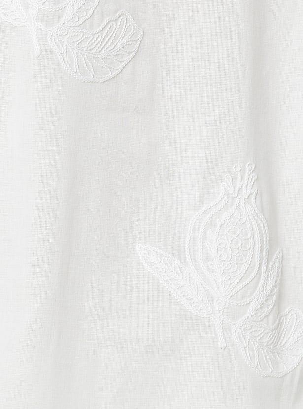 MELANGE Embroidered Straight Kurta